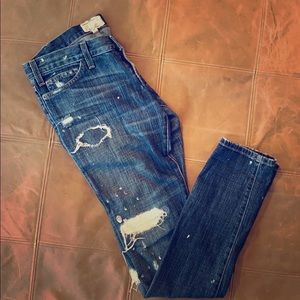 Current Elliot Low Rise Jeans